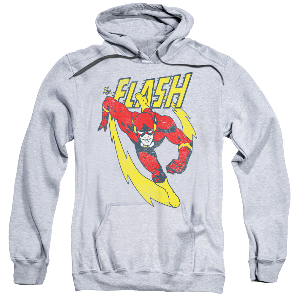 Justice League Lightning Trail Mens Hoodie Athletic Heather