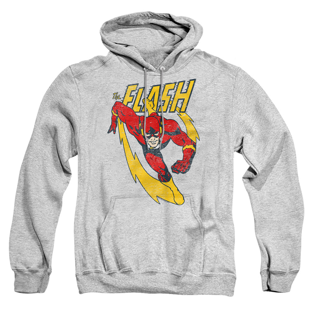 Justice League Of America Lightning Trail Mens Hoodie Athletic Heather