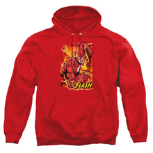 Load image into Gallery viewer, Justice League Of America Flash Lightning Mens Hoodie Red
