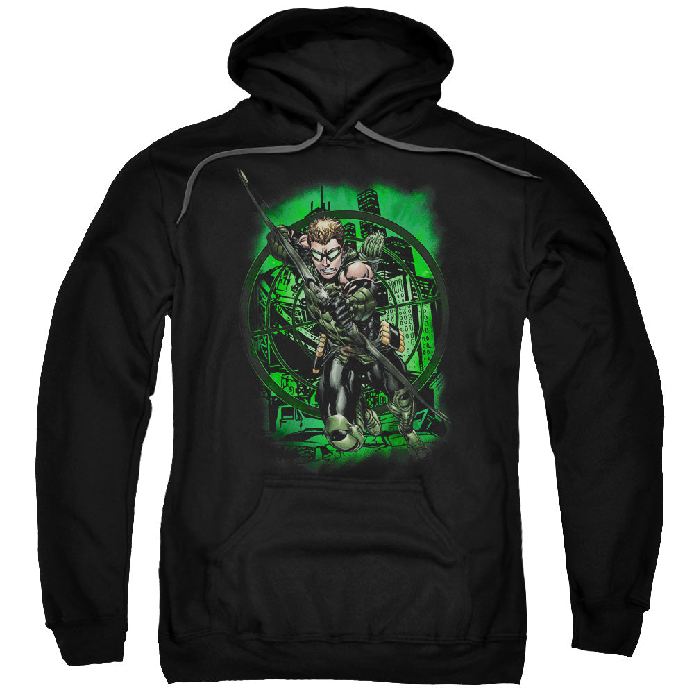 Justice League in My Sight Mens Hoodie Black