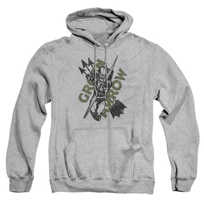 Justice League Of America Archers Arrows Mens Hoodie Athletic Heather