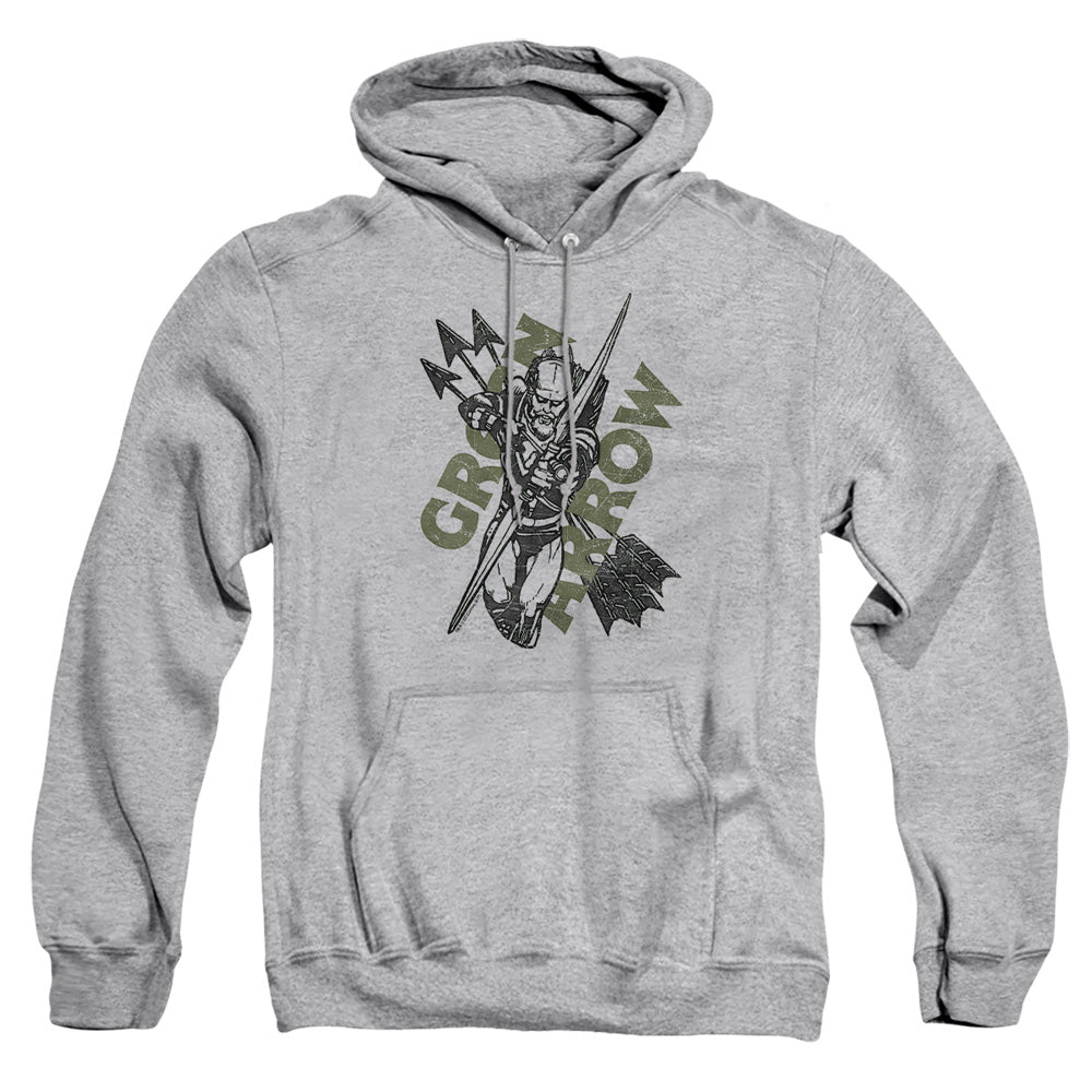 Justice League Of America Archers Arrows Mens Hoodie Athletic Heather