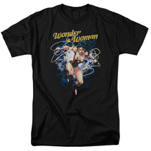 Load image into Gallery viewer, Justice League Of America Starburst Mens T Shirt Black
