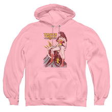 Load image into Gallery viewer, Justice League Of America Armament Mens Hoodie Pink

