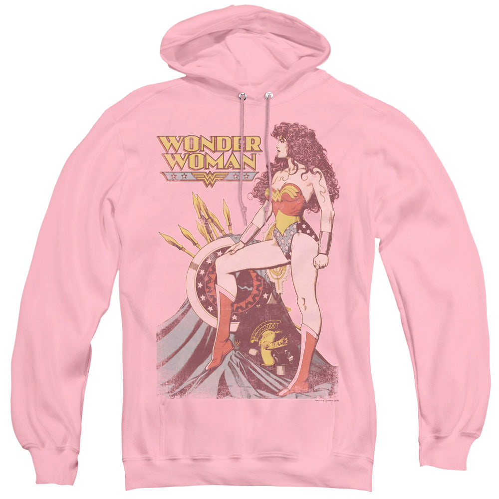 Justice League Armament Mens Hoodie Pink