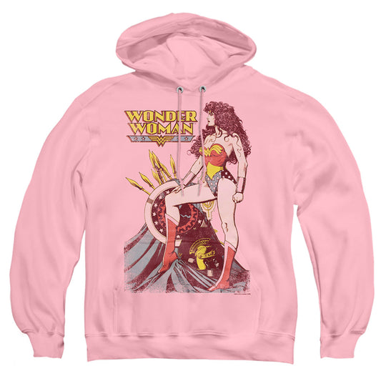 Justice League Of America Armament Mens Hoodie Pink