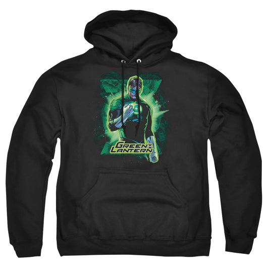 Justice League Of America Gl Brooding Mens Hoodie Black
