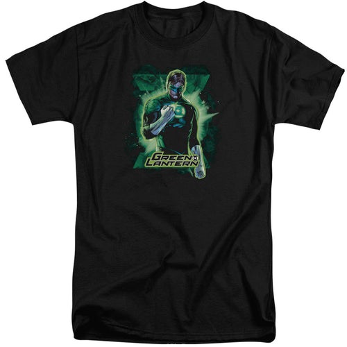 Justice League Gl Brooding Mens Tall T Shirt Black