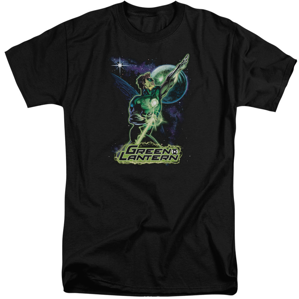 Justice League Hal Galaxy Mens Tall T Shirt Black