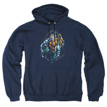 Load image into Gallery viewer, Justice League Of America Thrashing Mens Hoodie Navy
