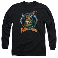 Load image into Gallery viewer, Jla Ruler Of The Seas Mens Long Sleeve Shirt Black Officially Licensed
