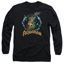 Load image into Gallery viewer, Jla Ruler Of The Seas Mens Long Sleeve Shirt Black Officially Licensed
