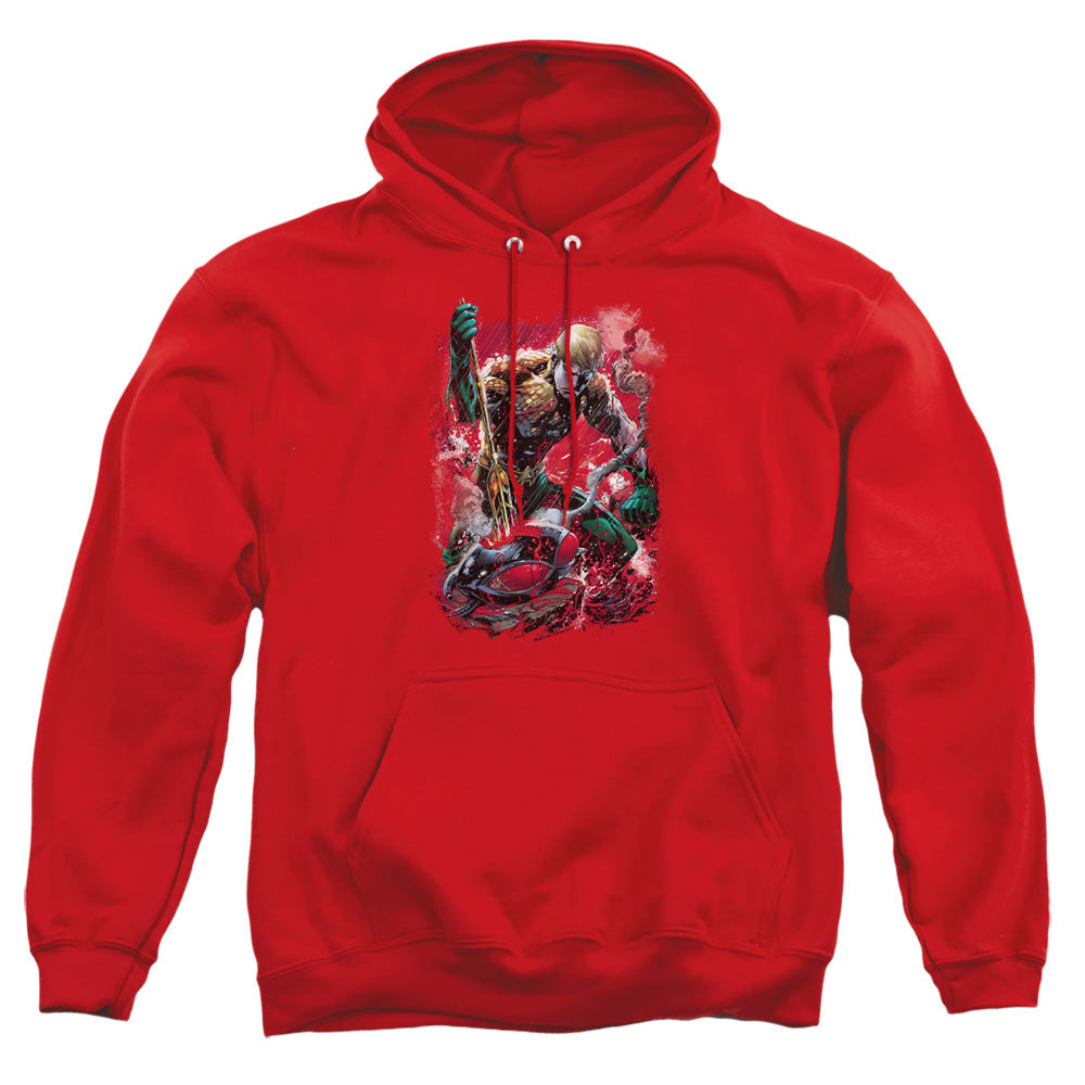Justice League Of America Finished Mens Hoodie Red