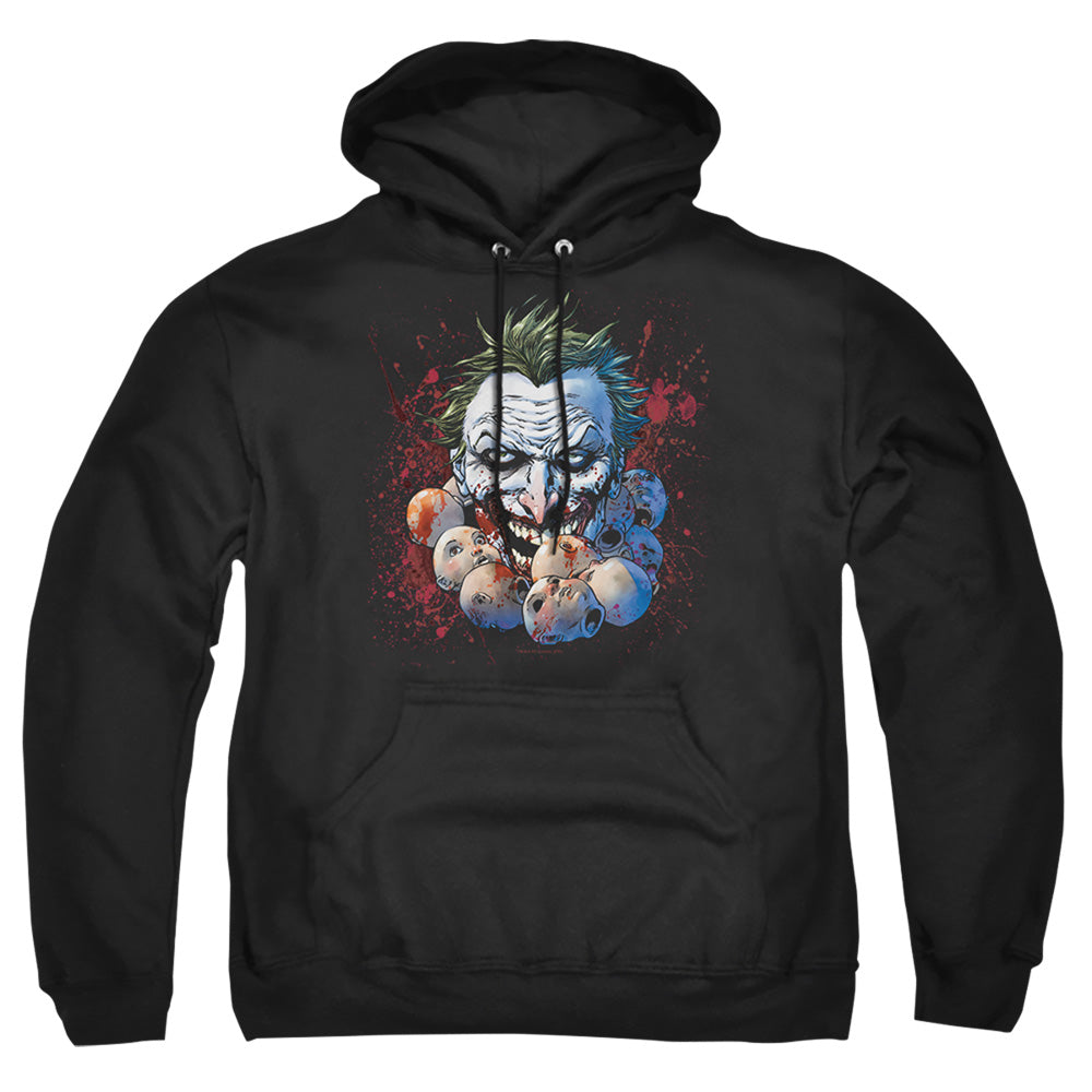 Justice League Of America Doll Heads Mens Hoodie Black