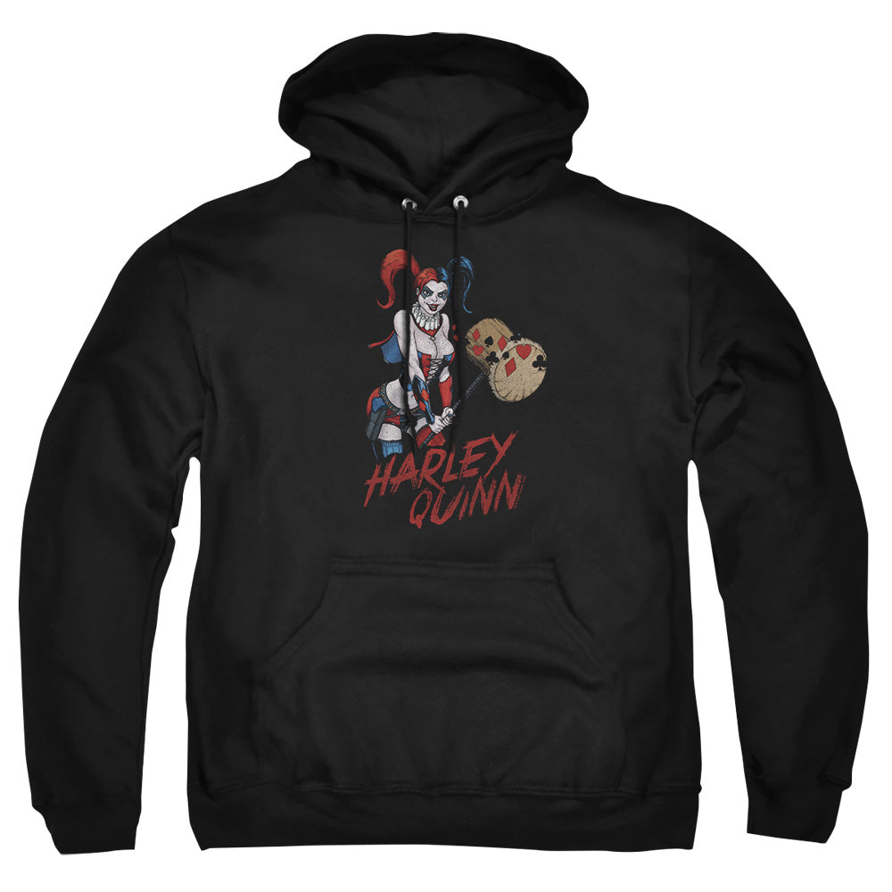 Justice League Of America Harley Hammer Mens Hoodie Black