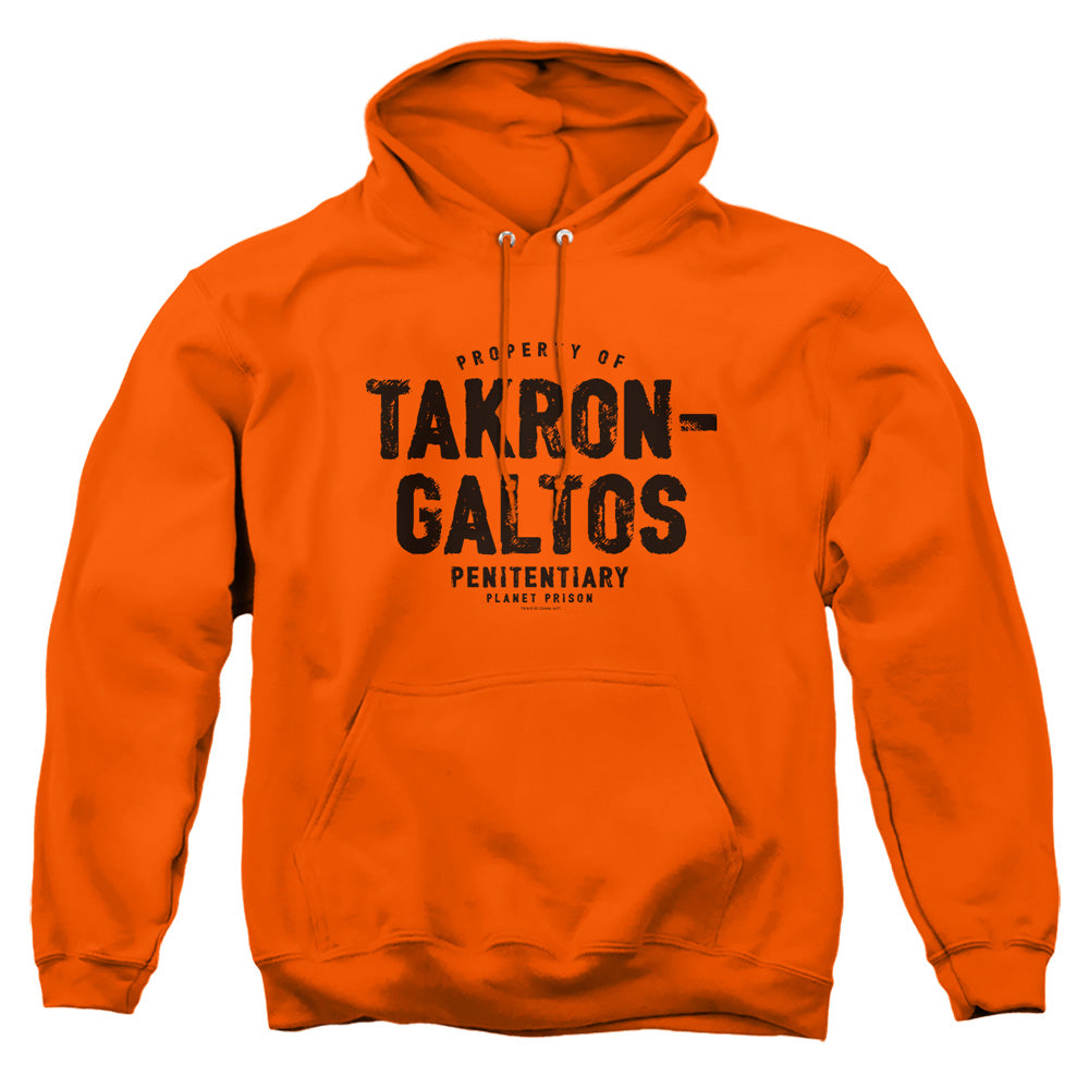 Justice League Of America Takron Galtos Mens Hoodie Orange