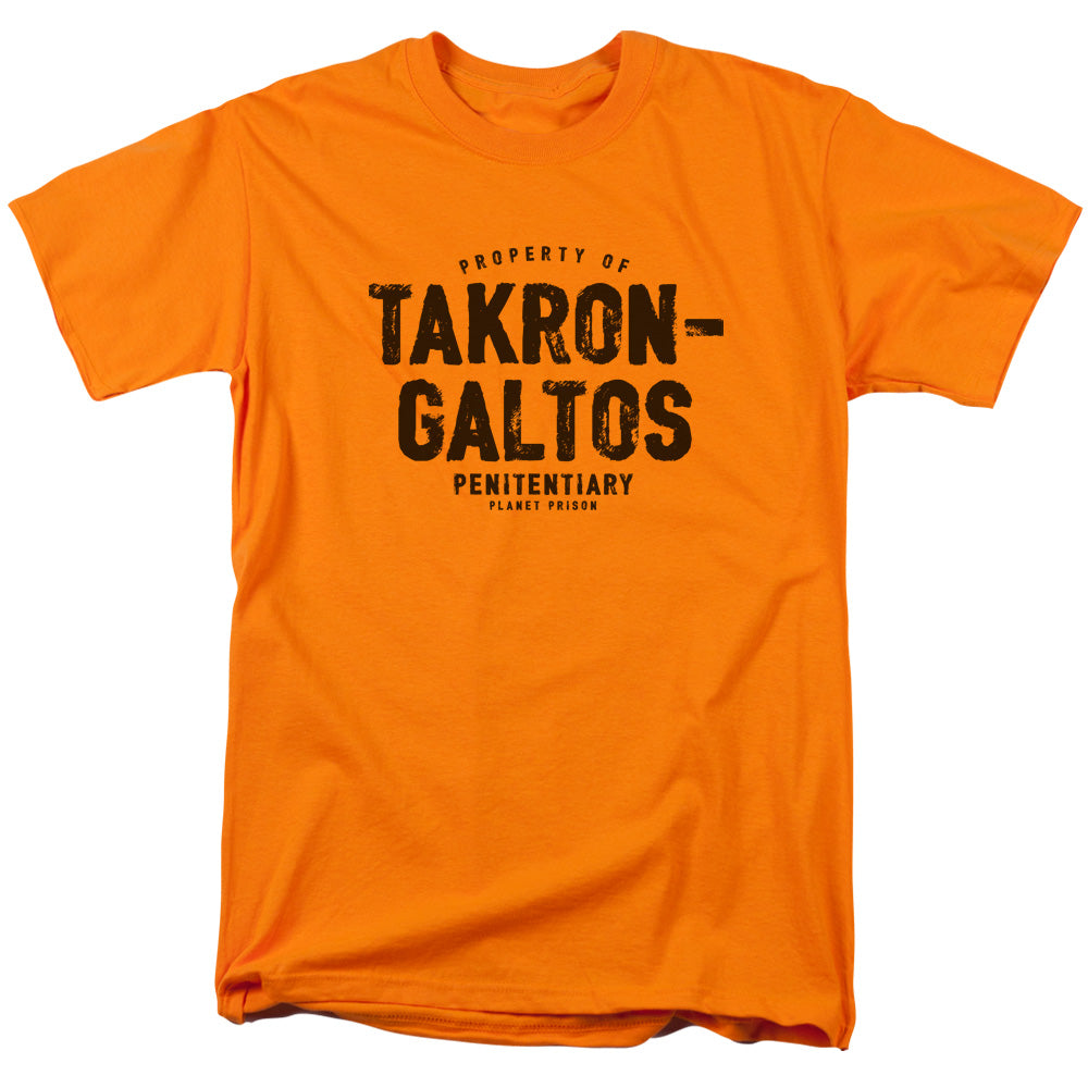 Justice League Of America Takron Galtos Mens T Shirt Orange