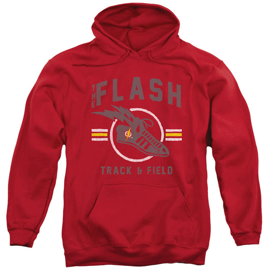 Justice League Track and Field Mens Hoodie Red