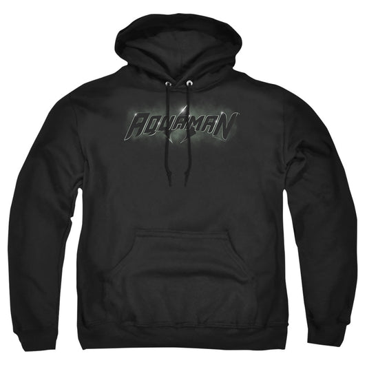 Justice League Of America Aquaman Title Mens Hoodie Black