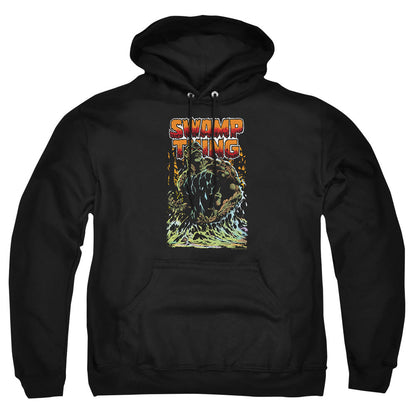 Justice League Of America Swamp Thing Mens Hoodie Black