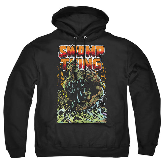 Justice League Of America Swamp Thing Mens Hoodie Black