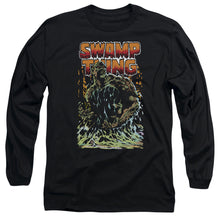 Load image into Gallery viewer, Jla Swamp Thing Mens Long Sleeve Shirt Black Officially Licensed
