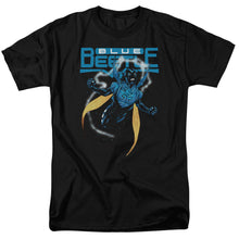 Load image into Gallery viewer, Justice League Of America Blue Beetle Mens T Shirt Black
