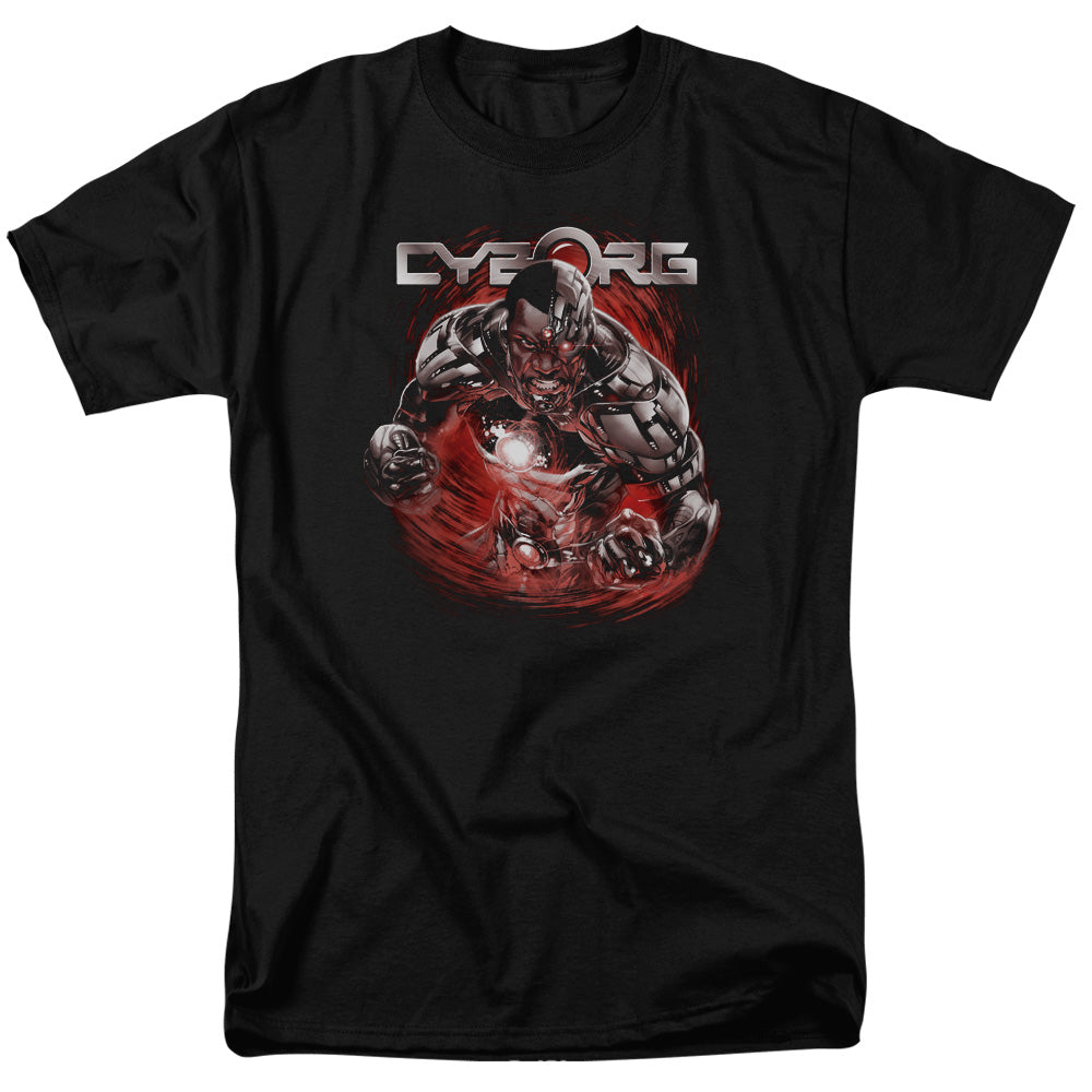 Justice League Of America Engaged Mens T Shirt Black