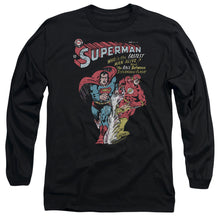 Load image into Gallery viewer, Jla Fastest Mens Long Sleeve Shirt Black Officially Licensed
