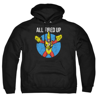 Justice League Of America Firestorms Party Mens Hoodie Black