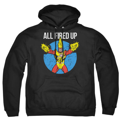 Justice League Of America Firestorms Party Mens Hoodie Black