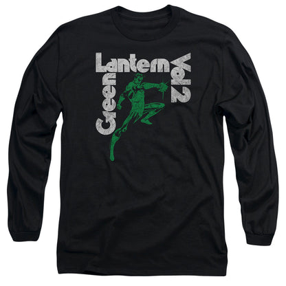 Green Lantern Green Lantern Vol 2 Mens Long Sleeve Shirt Black Officially Licensed
