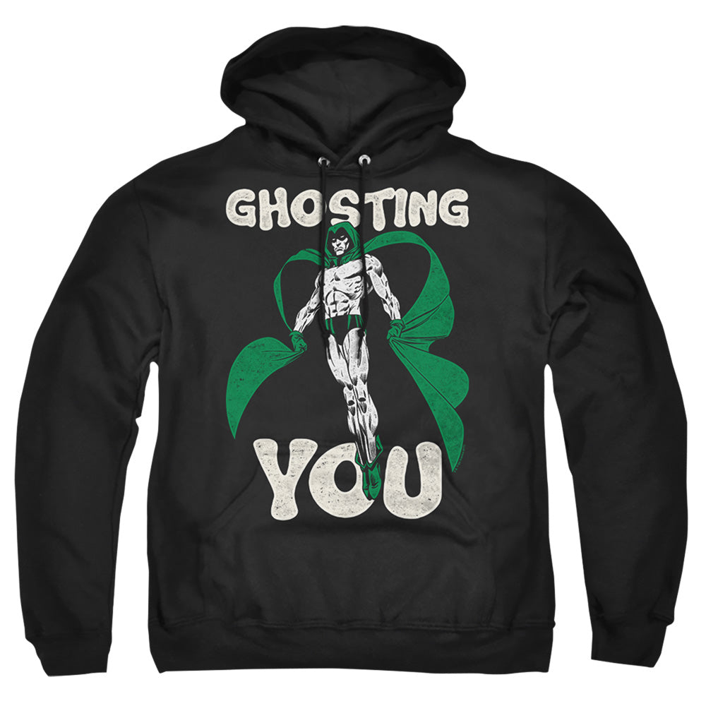 Justice League Of America Ghosting Mens Hoodie Black
