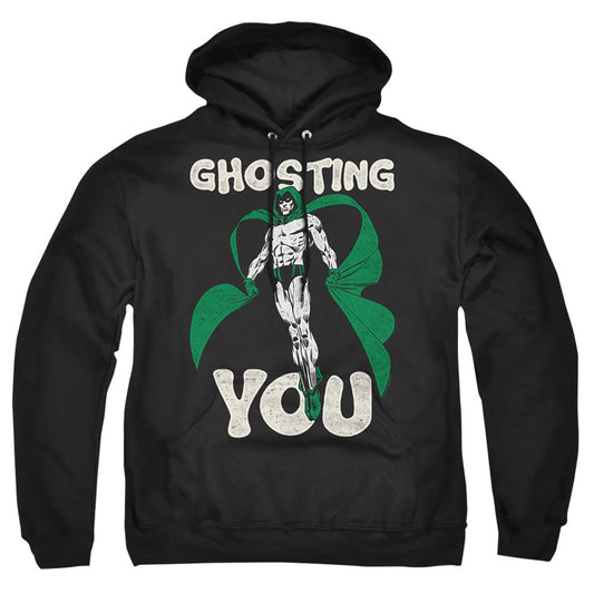Justice League Of America Ghosting Mens Hoodie Black