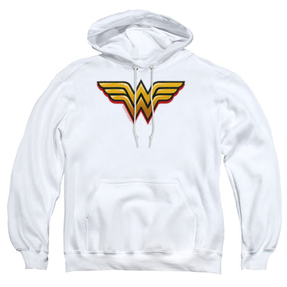 Dc Wonder Woman Airbrush Ww Mens Hoodie White
