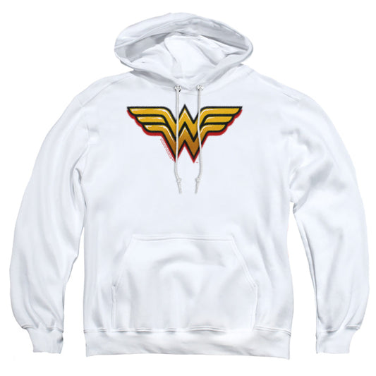 Dc Wonder Woman Airbrush Ww Mens Hoodie White