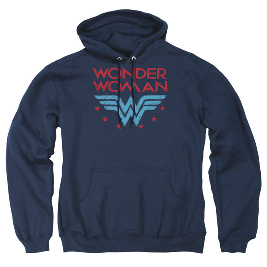 Dc Wonder Woman Wonder Stars Mens Hoodie Navy