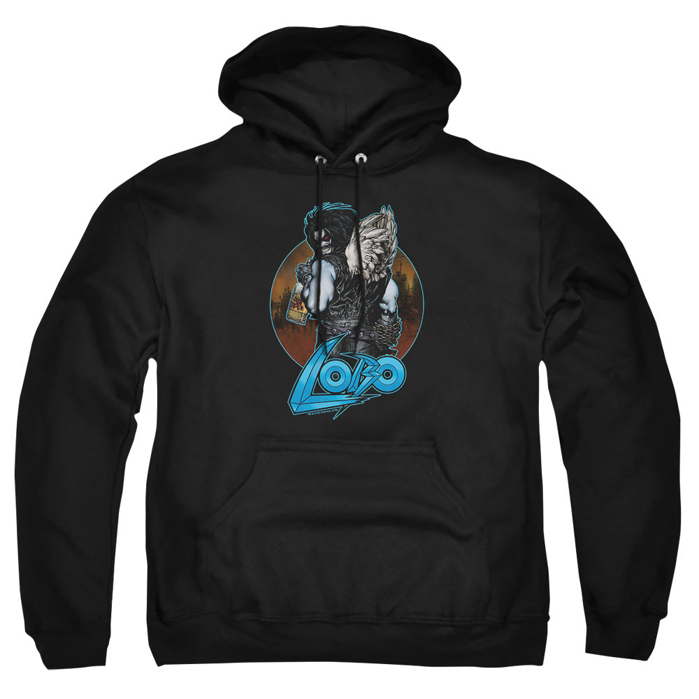 Justice League Of America Gut Rot Mens Hoodie Black