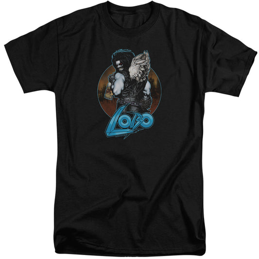 Justice League Gut Rot Mens Tall T Shirt Black