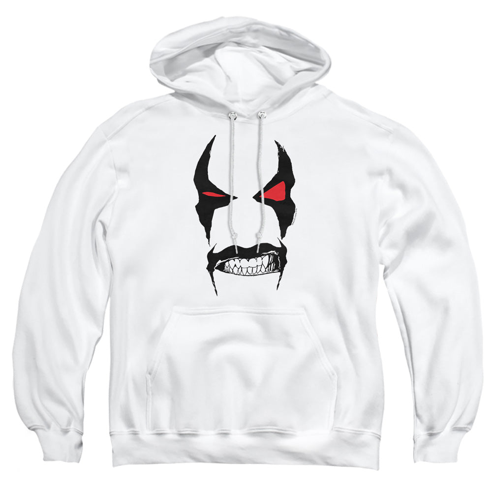 Justice League Of America Lobo Face Mens Hoodie White