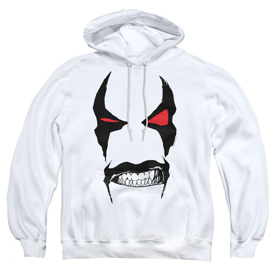 Justice League Of America Lobo Face Mens Hoodie White