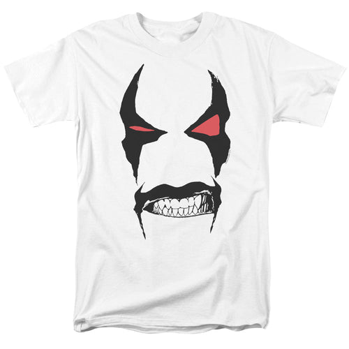 Justice League Lobo Face Mens T Shirt White