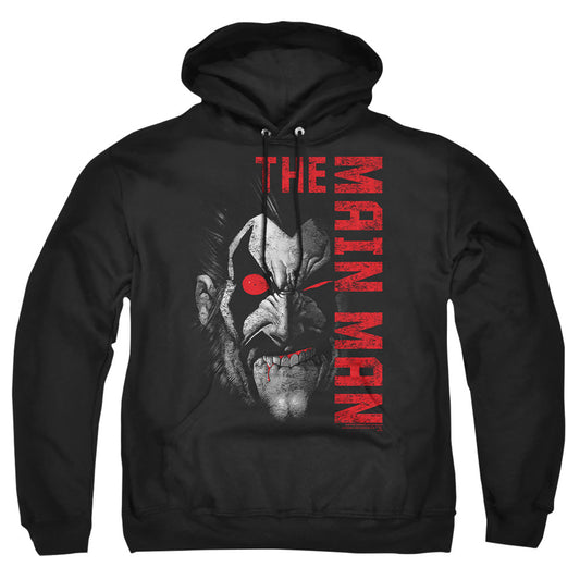 Justice League Of America Main Man Mens Hoodie Black