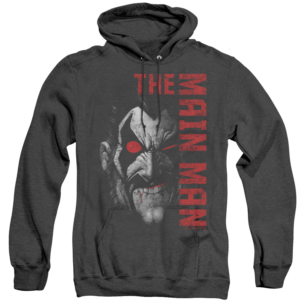 Justice League Of America Main Man Heather Mens Hoodie Black