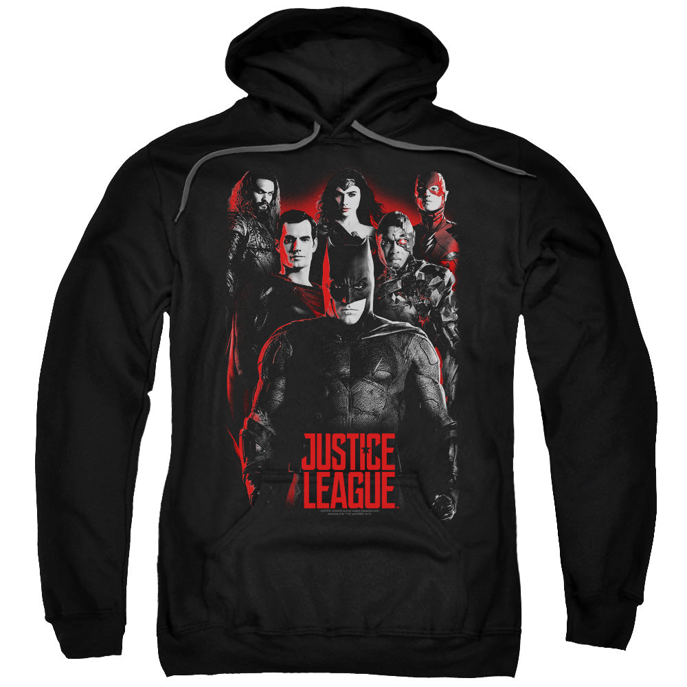 Justice League Movie the League Mens Hoodie Black