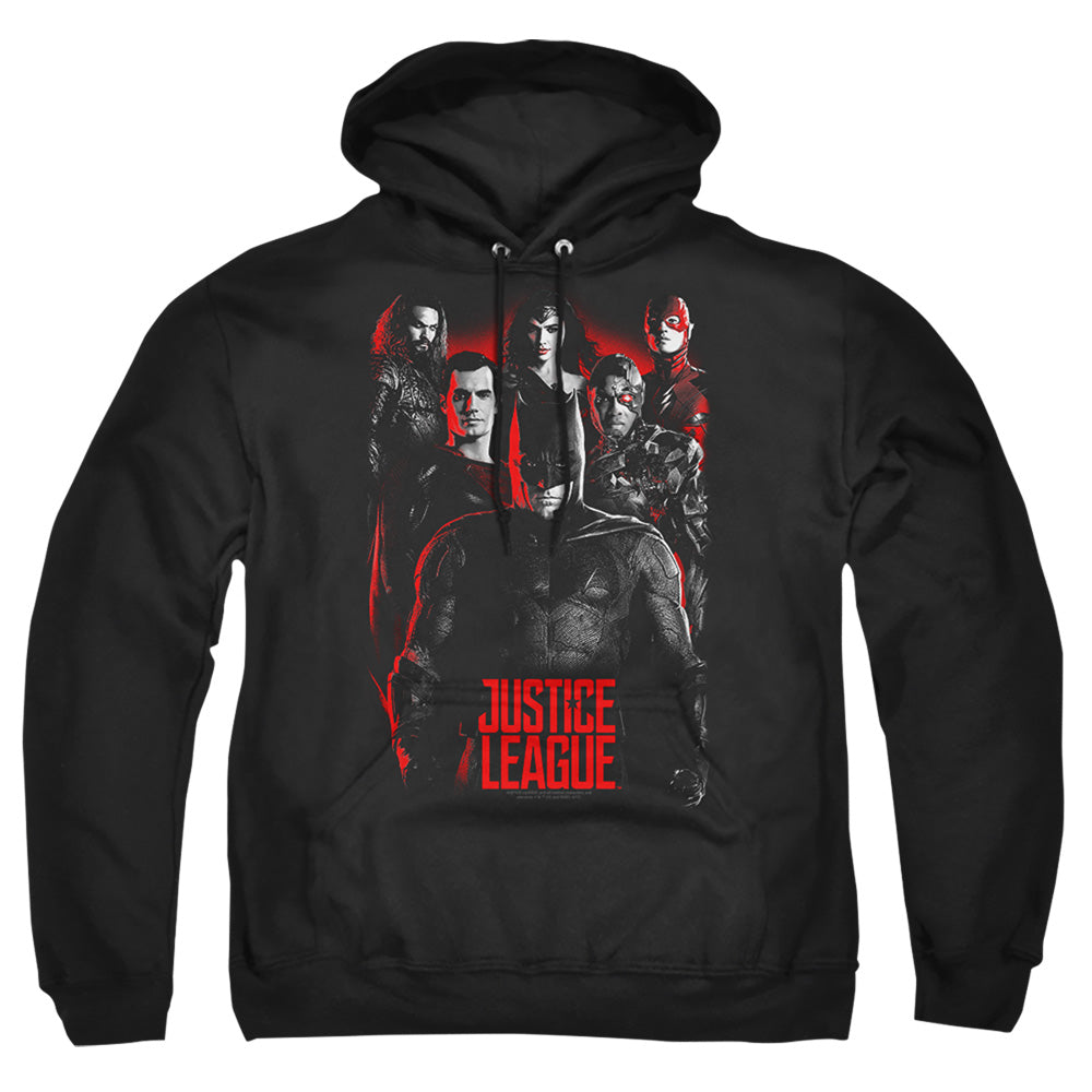 Justice League Movie The League Mens Hoodie Black