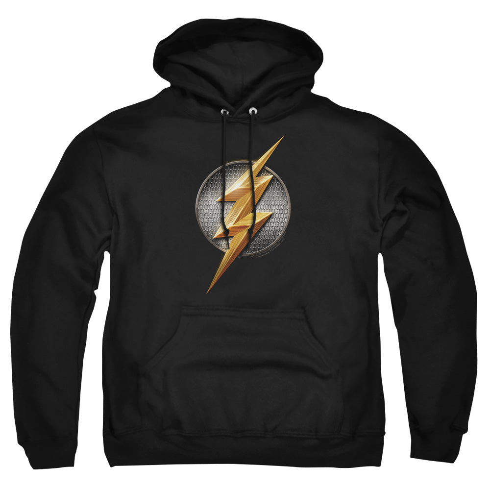Justice League Movie Flash Logo Mens Hoodie Black
