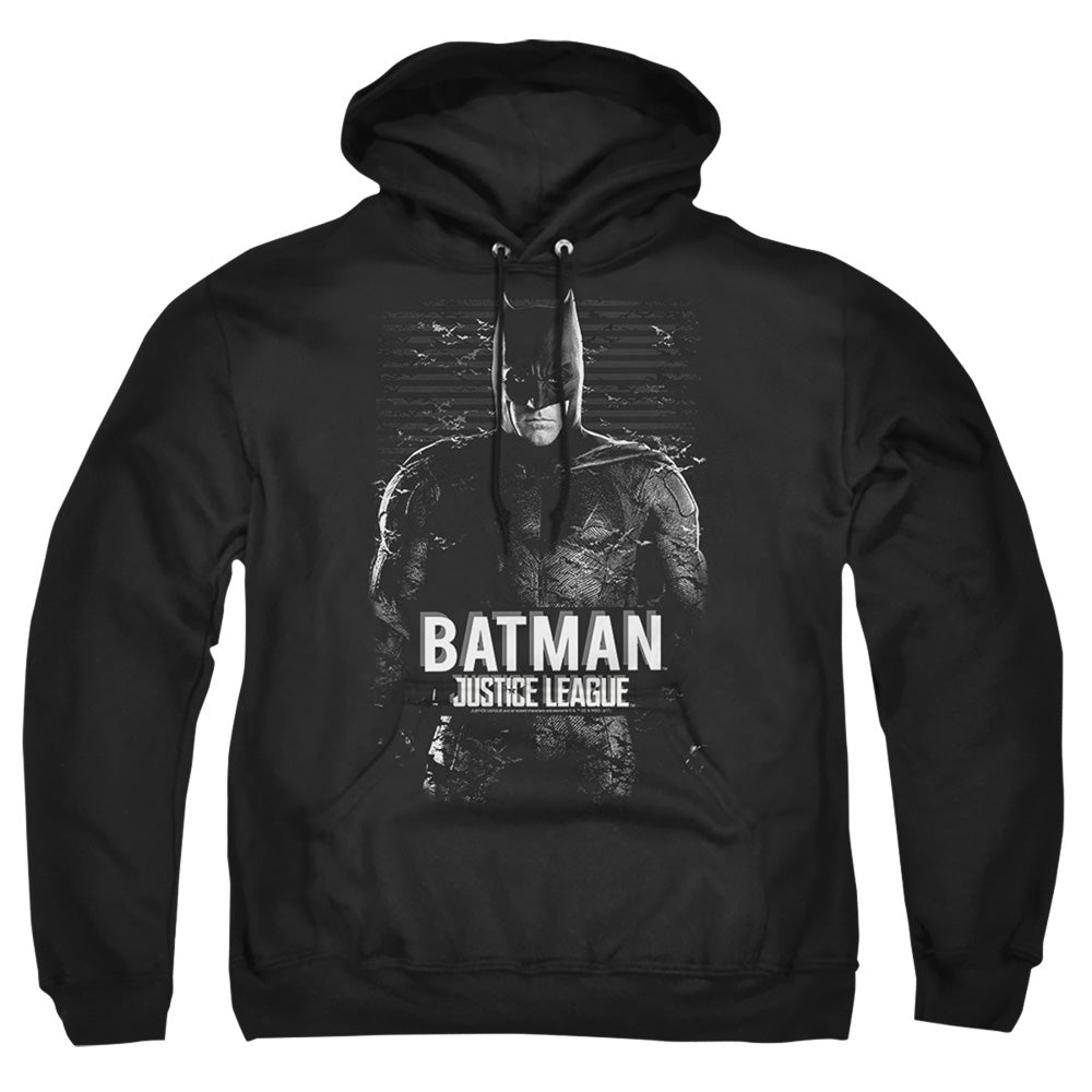 Justice League Movie Batman Mens Hoodie Black
