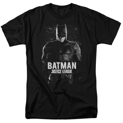 Justice League Movie Batman Mens T Shirt Black