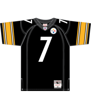 Pittsburgh Steelers - NFL 2004 Ben Roethlisberger Authentic Jersey Black